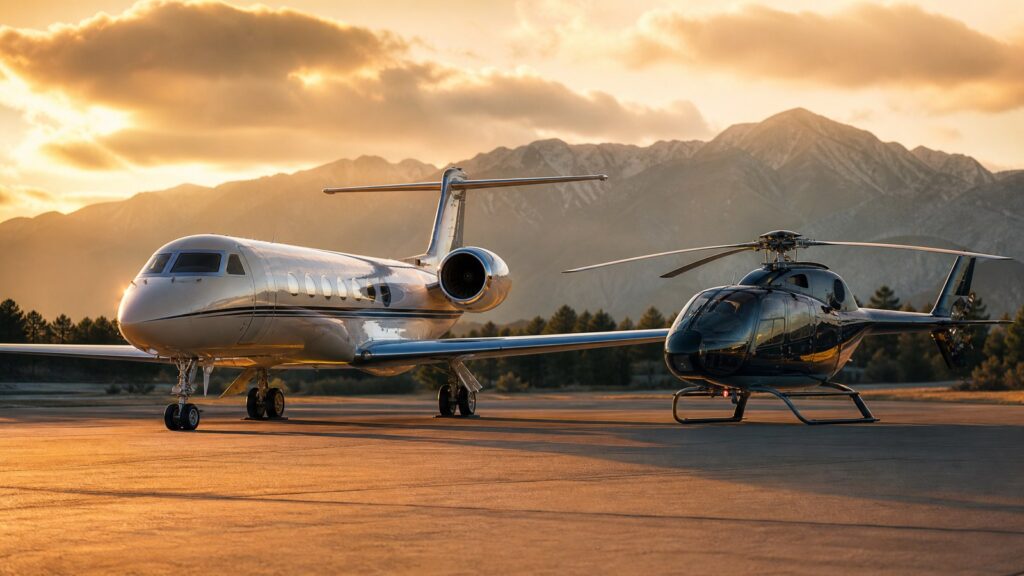 Jet privé ou hélicoptère : comment choisir en 2026 ?